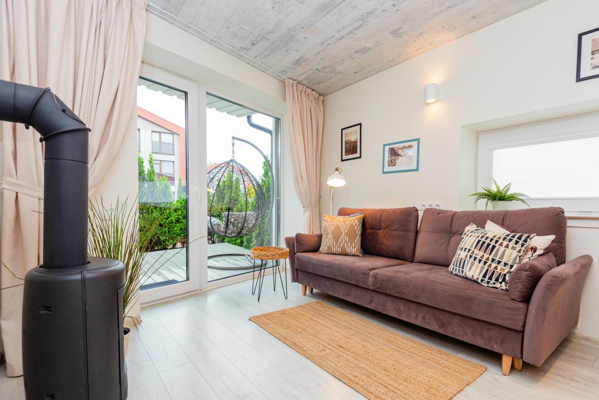 Apartament Zalia Kopa Apartamentai Salia Juros Połąga